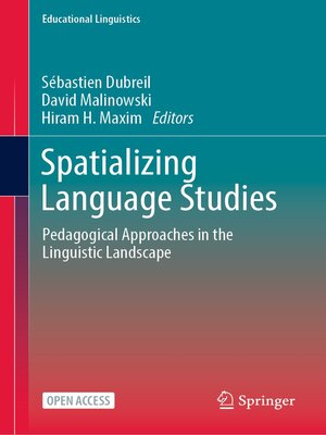 cover image of Spatializing Language Studies